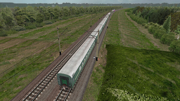 Скриншот из ZDSimulator - Piatykhatky-Dnipro Route
