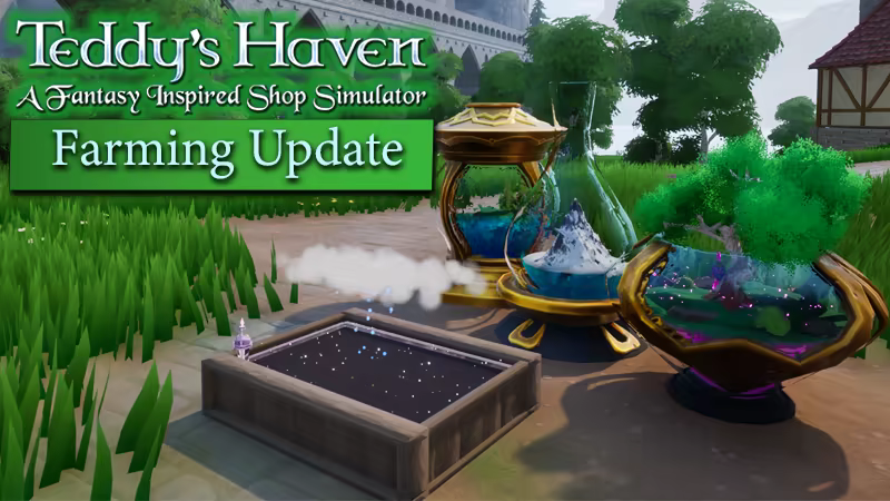 Teddy's Haven - A Fantasy Inspired Shop Simulator image