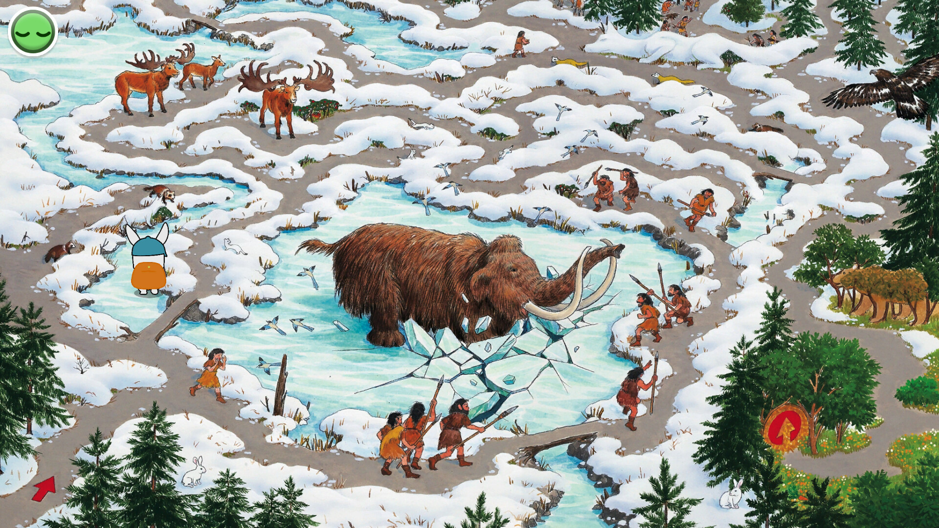 時の迷路 ~恐竜時代から江戸時代まで~ 作・絵 香川元太郎 screenshot #5