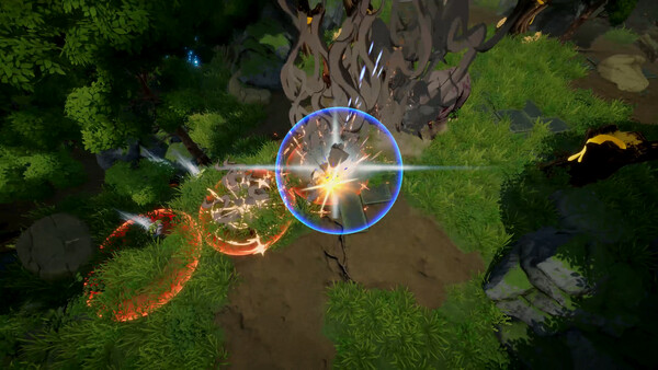 Screenshot of Maze Breaker gameplay showing in-action mechanics