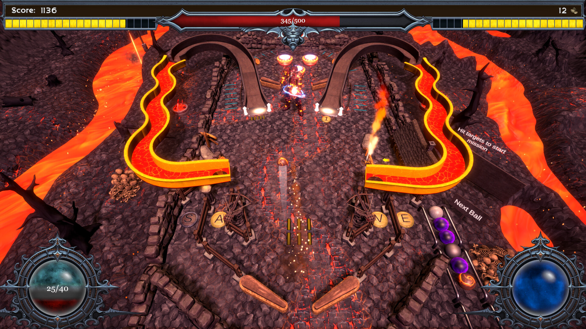 Runix: Pinball Roguelike screenshot #3