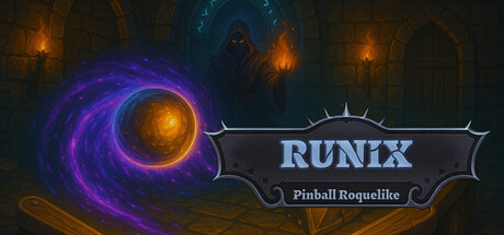 Runix: Pinball Roguelike cover art