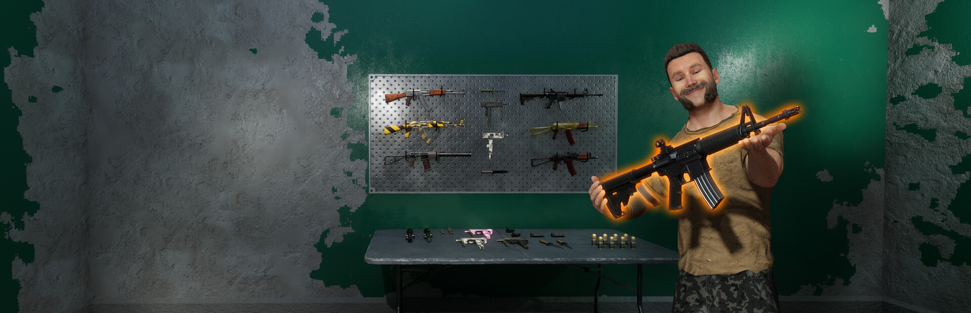 Gun Center Simulator