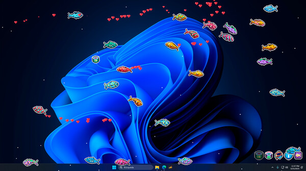Desktop Fishes screenshot 2