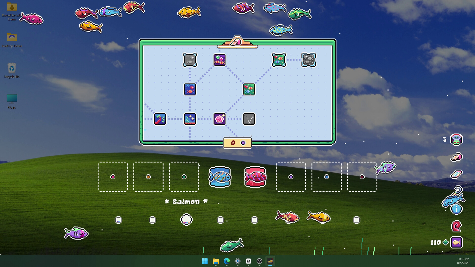 Desktop Fishes screenshot #4