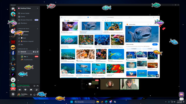 Desktop Fishes screenshot 5