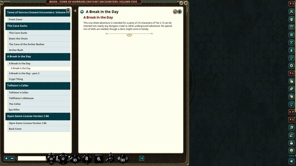Fantasy Grounds - Tome of Horrors Instant Encounters Volume Five (5E)