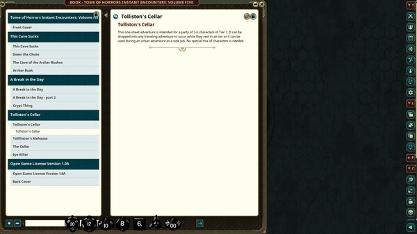 Fantasy Grounds - Tome of Horrors Instant Encounters Volume Five (5E)