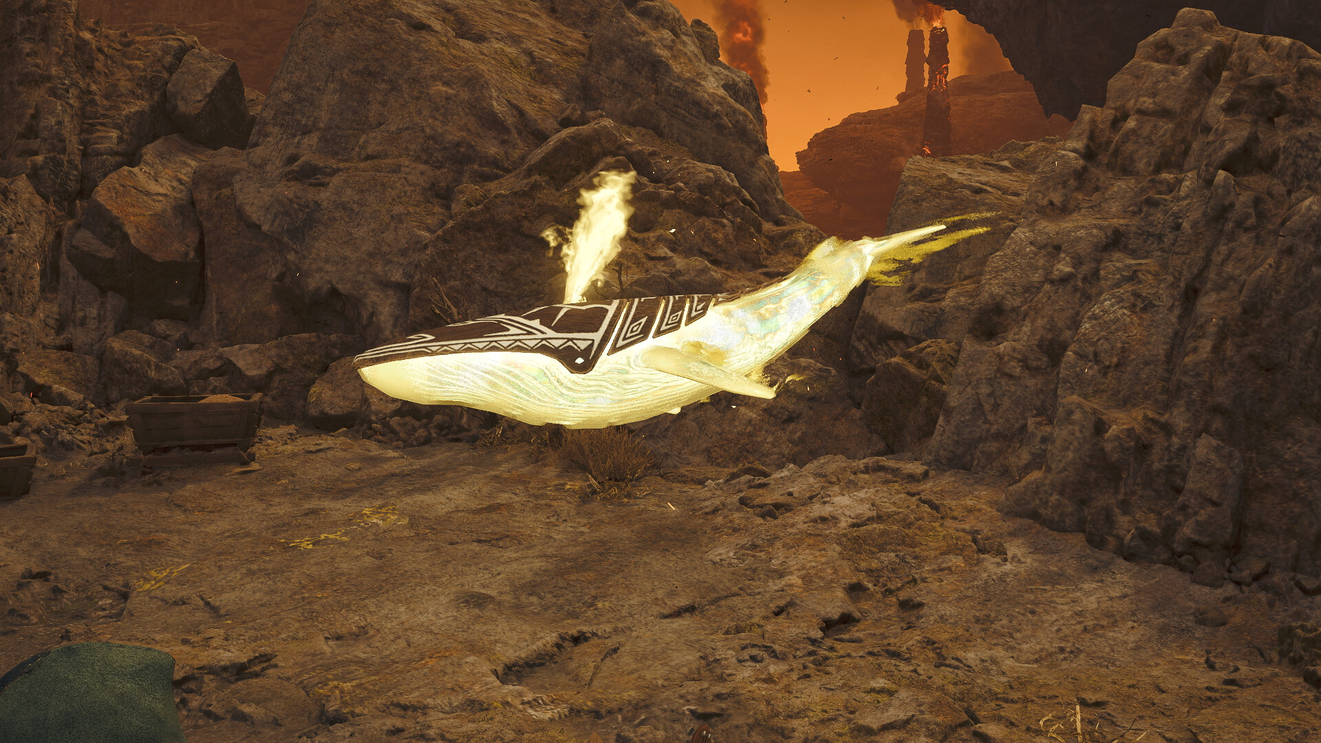 Monster Hunter Wilds - Pendant: White Flamefete Spirit Featured Screenshot #1