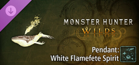 Monster Hunter Wilds - Pendant: White Flamefete Spirit