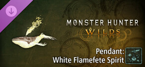 Monster Hunter Wilds - Pendant: White Flamefete Spirit