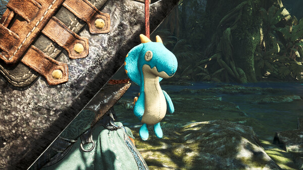 Monster Hunter Wilds - Pendant: Lagiacrus Plushie