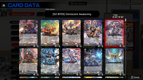 Cardfight!! Vanguard DD 2:Complete Playset 11 "DZ-BT05"