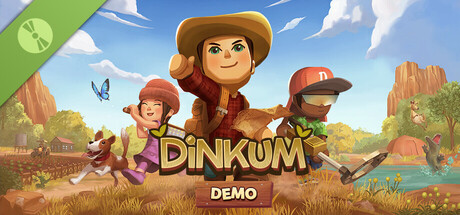 Steam header art for Dinkum Demo
