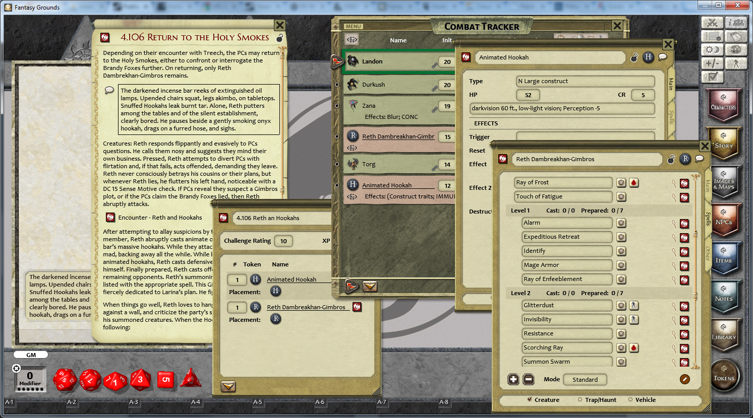 Fantasy Grounds - PFRPG The Road to Revolution: The Campaign (PFRPG) Featured Screenshot #1