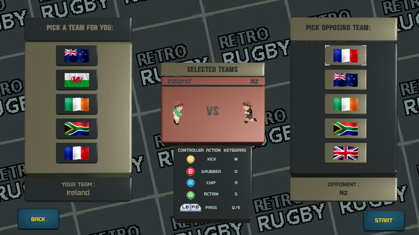 Retro Rugby Demo