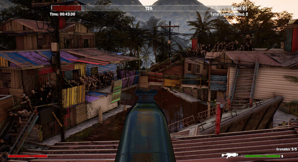 Zombie Demolition: Infinite Zombie Shooter Demo screenshot 2