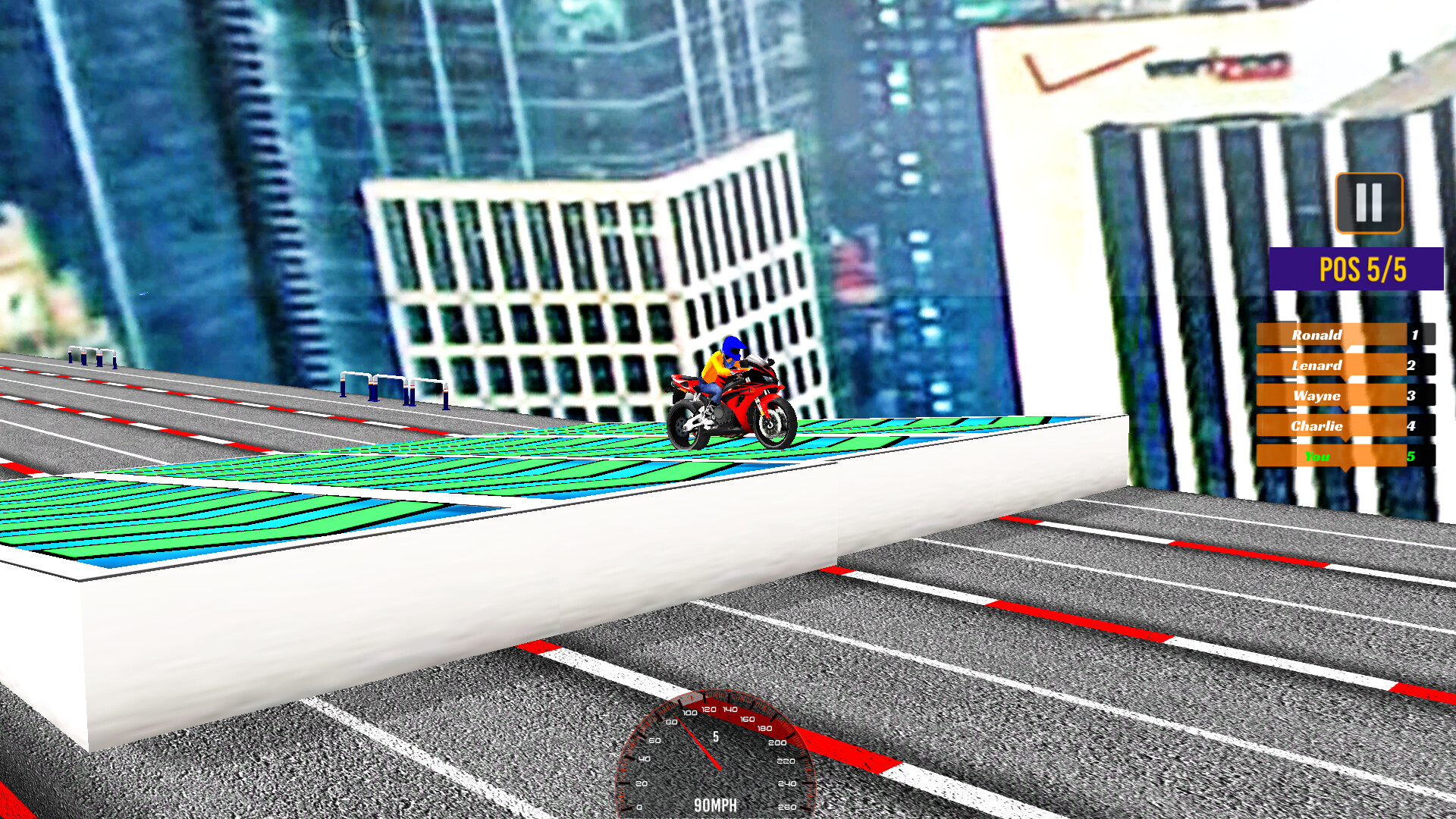 Impossible Moto Simのスクリーンショット 1