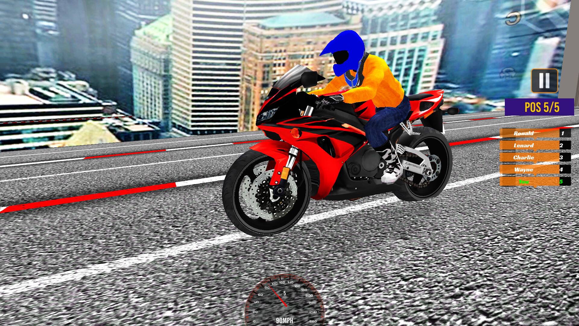 Impossible Moto Sim screenshot #3
