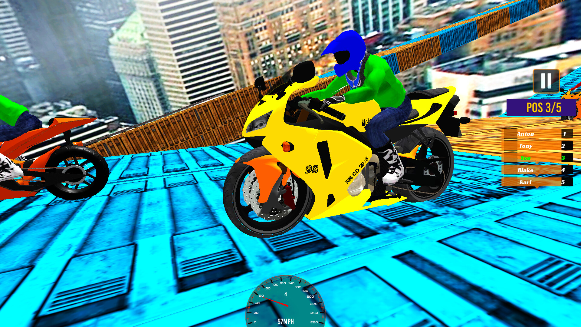Impossible Moto Sim screenshot #7