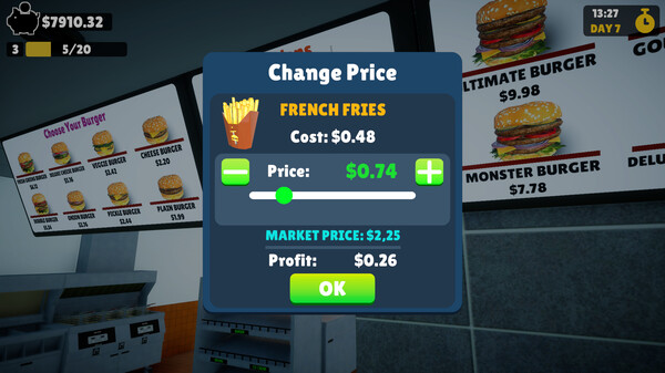 Burger Rush Simulator screenshot 5