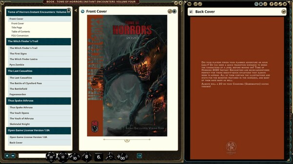 Fantasy Grounds - Tome of Horrors Instant Encounters Volume Four (5E)