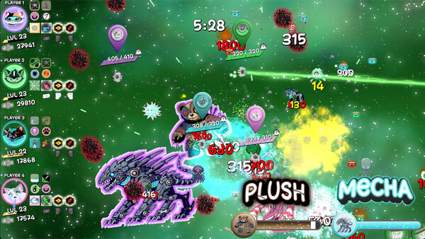 Screenshot of Cosmic Tails