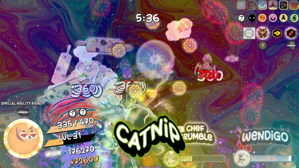Screenshot of Cosmic Tails