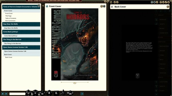 Fantasy Grounds - Tome of Horrors Instant Encounters Volume One (5E)