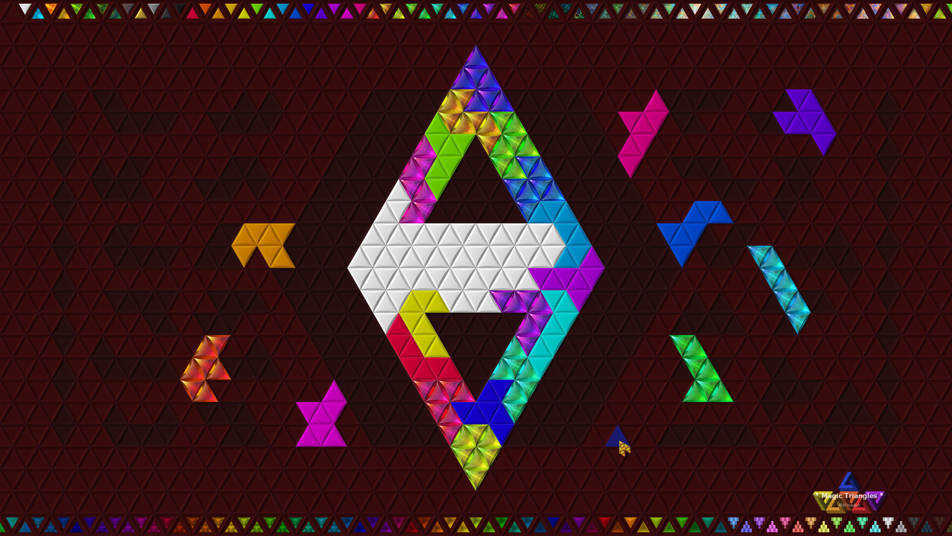 #7. Magic Triangles (Steam) 由: 8DFineArt