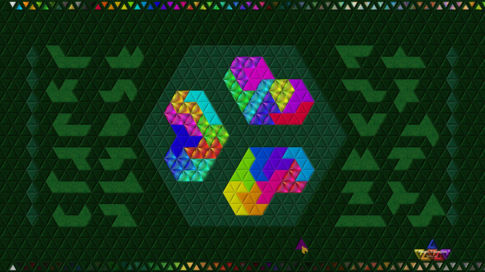 #8. Magic Triangles (Steam) 由: 8DFineArt