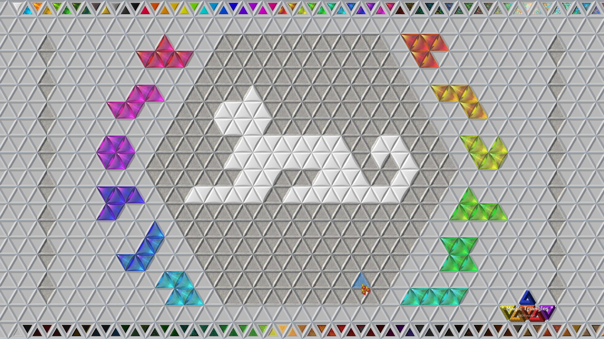 #1. Magic Triangles (Steam) 由: 8DFineArt