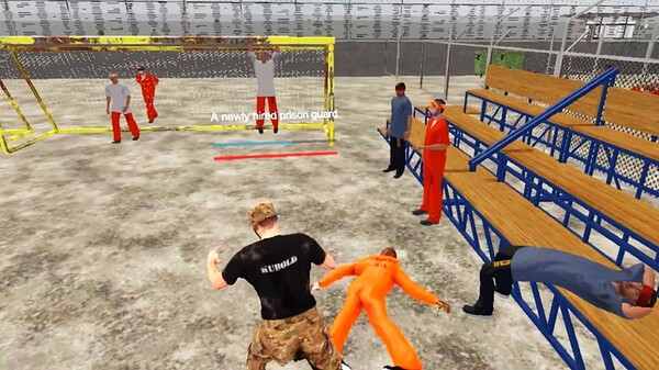 Скриншот из VR Prison Showdown：Rookie Guard Rumble