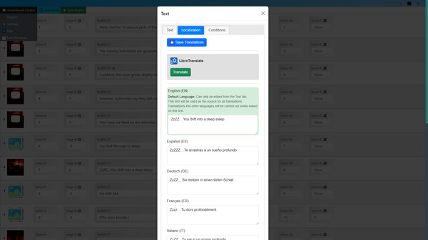 Visual Novel Workshop screenshot 5
