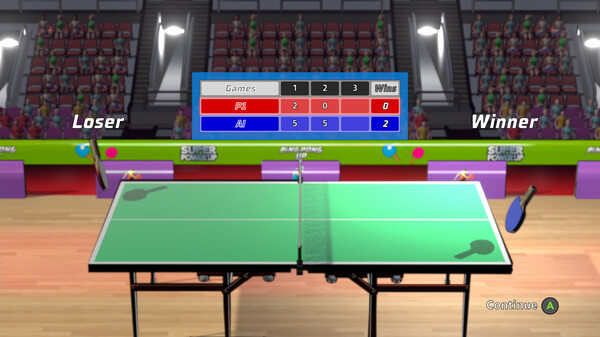 Скриншот из Ping Pong Up