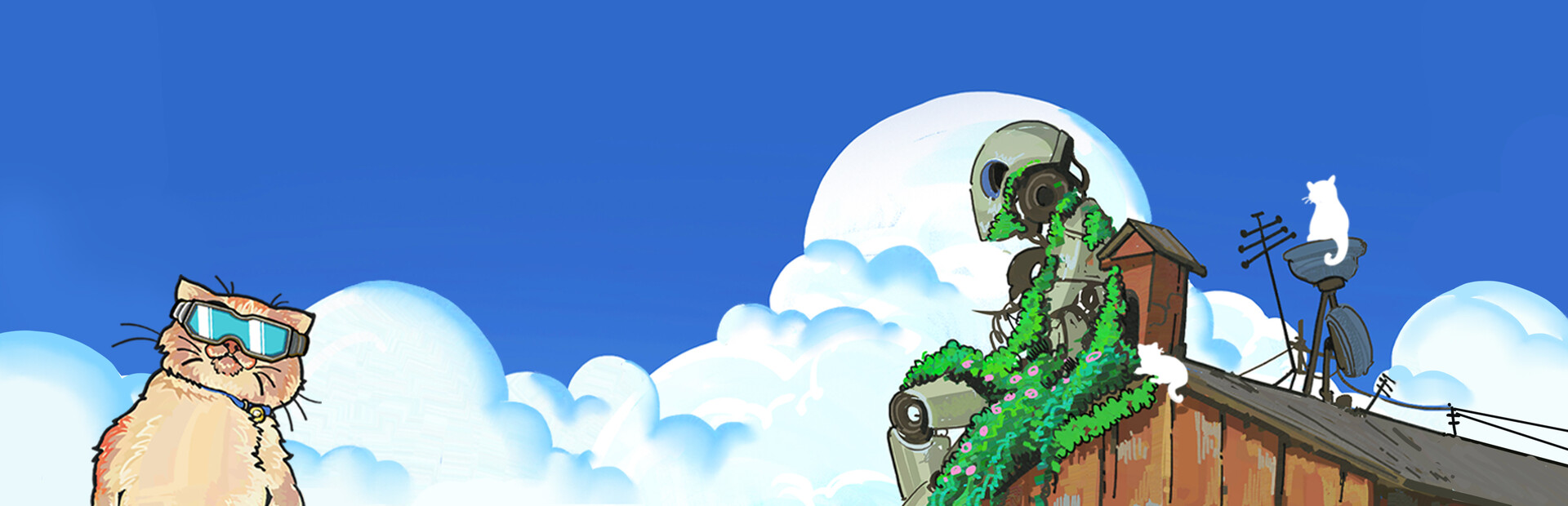 Silktrails: Cats in the grove
