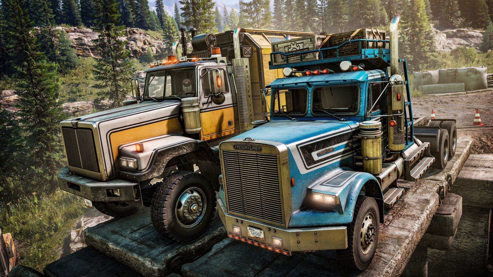 SnowRunner - Freightliner & Western Star Dual Pack Featured Screenshot #1
