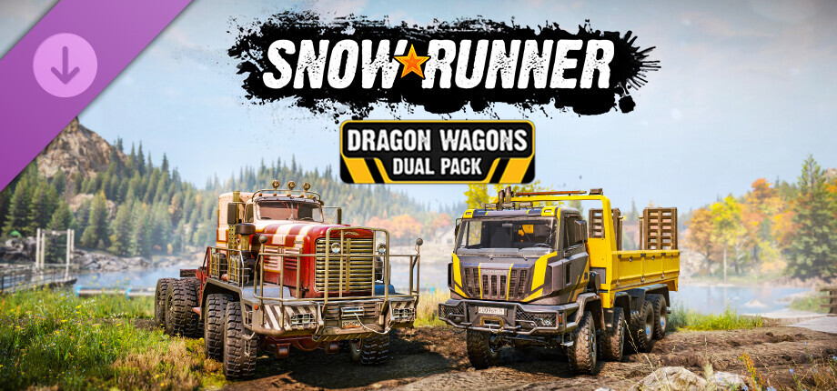 SnowRunner - Dragon Wagons Dual Pack cover art