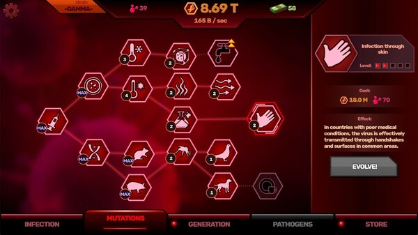 Patient Zero Pandemiс Simulator screenshot 3