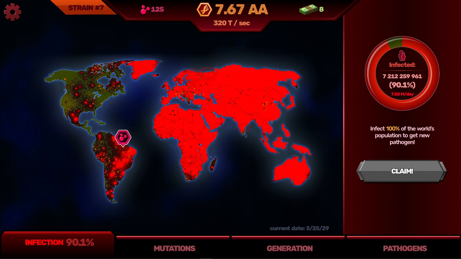 Patient Zero: Plague Idle screenshot #2