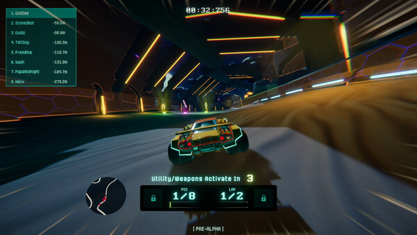 Cosmic Race Demo screenshot 4
