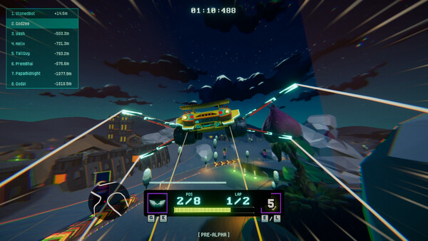 Cosmic Race Demo screenshot 2