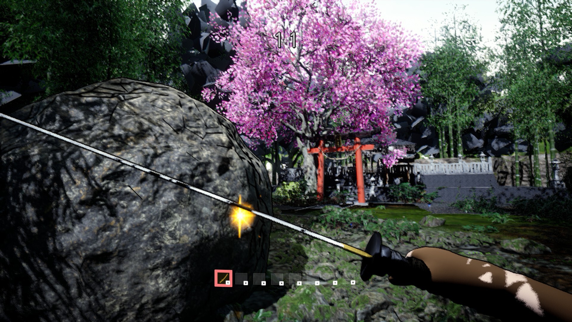 <Kobako> Training Arc | 岩斬り伝説 screenshot #5