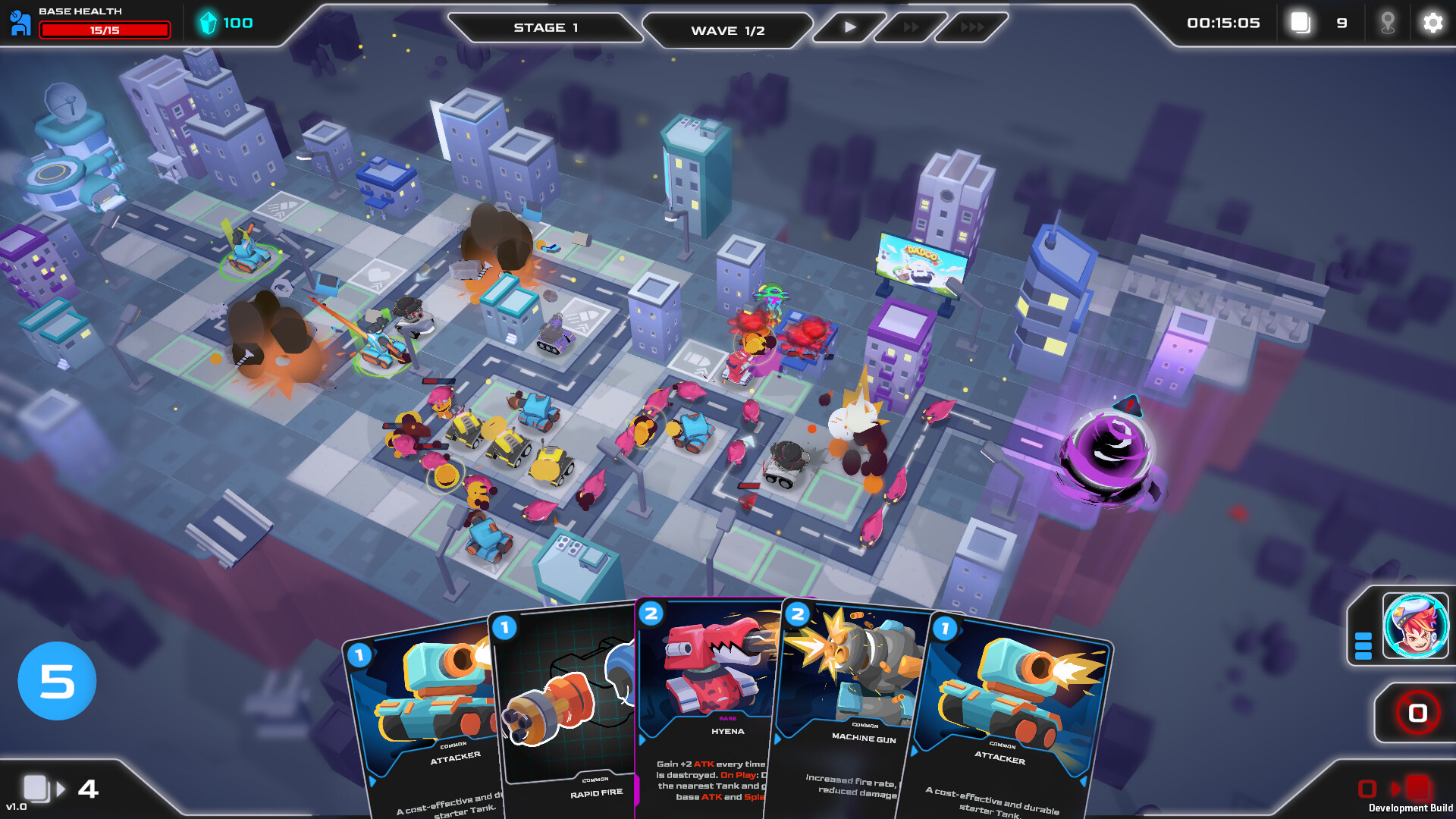 #3. Mini Tank Mayhem Demo (Steam) 由: Algorocks