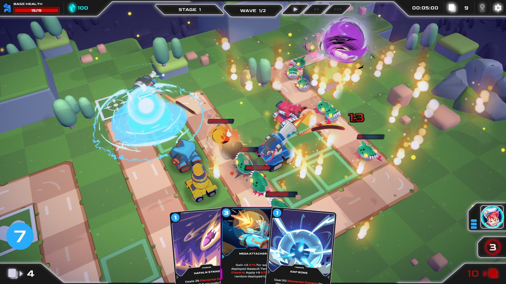 #7. Mini Tank Mayhem Demo (Steam) 由: Algorocks