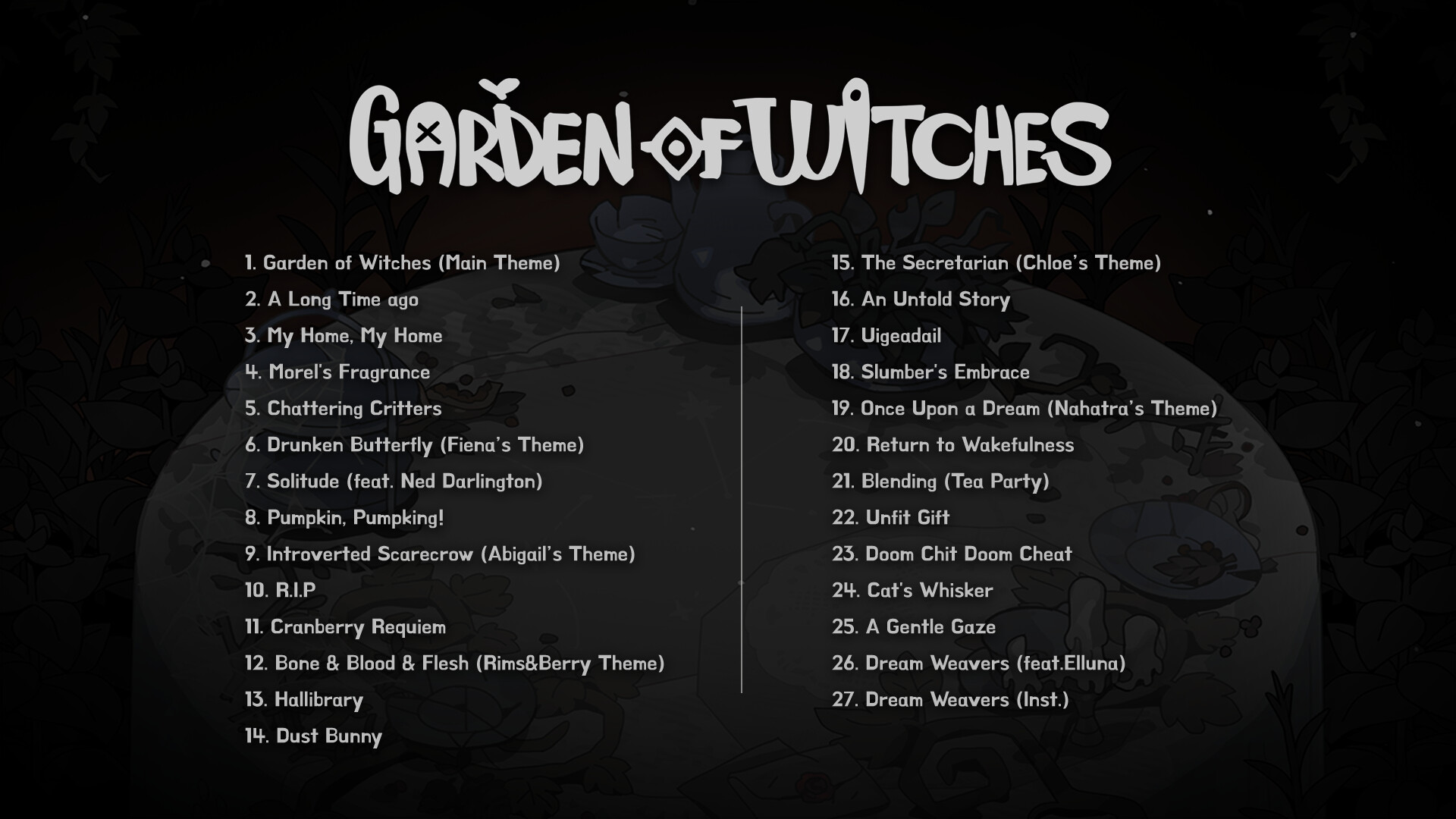 Garden of Witches - Original Soundtrack Featured Screenshot #1