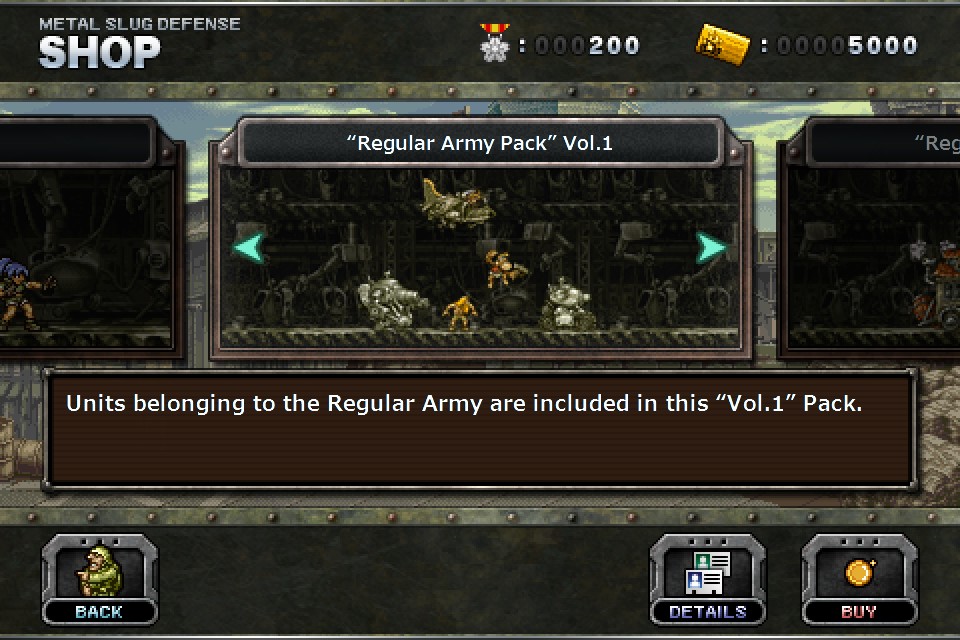 METAL SLUG DEFENSE - “Regular Army Pack” Vol.1 Featured Screenshot #1