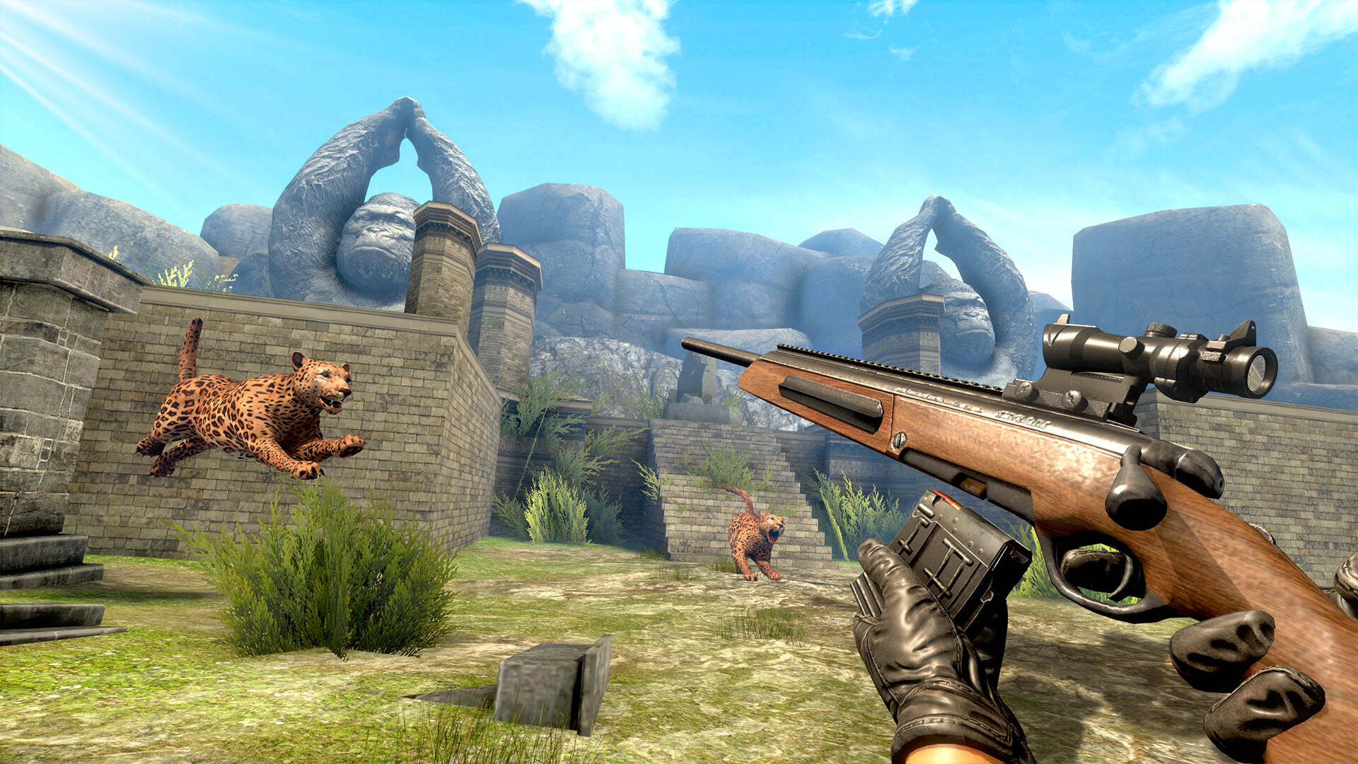 #3. Wild Hunter VR (Steam) By: Squad Cell