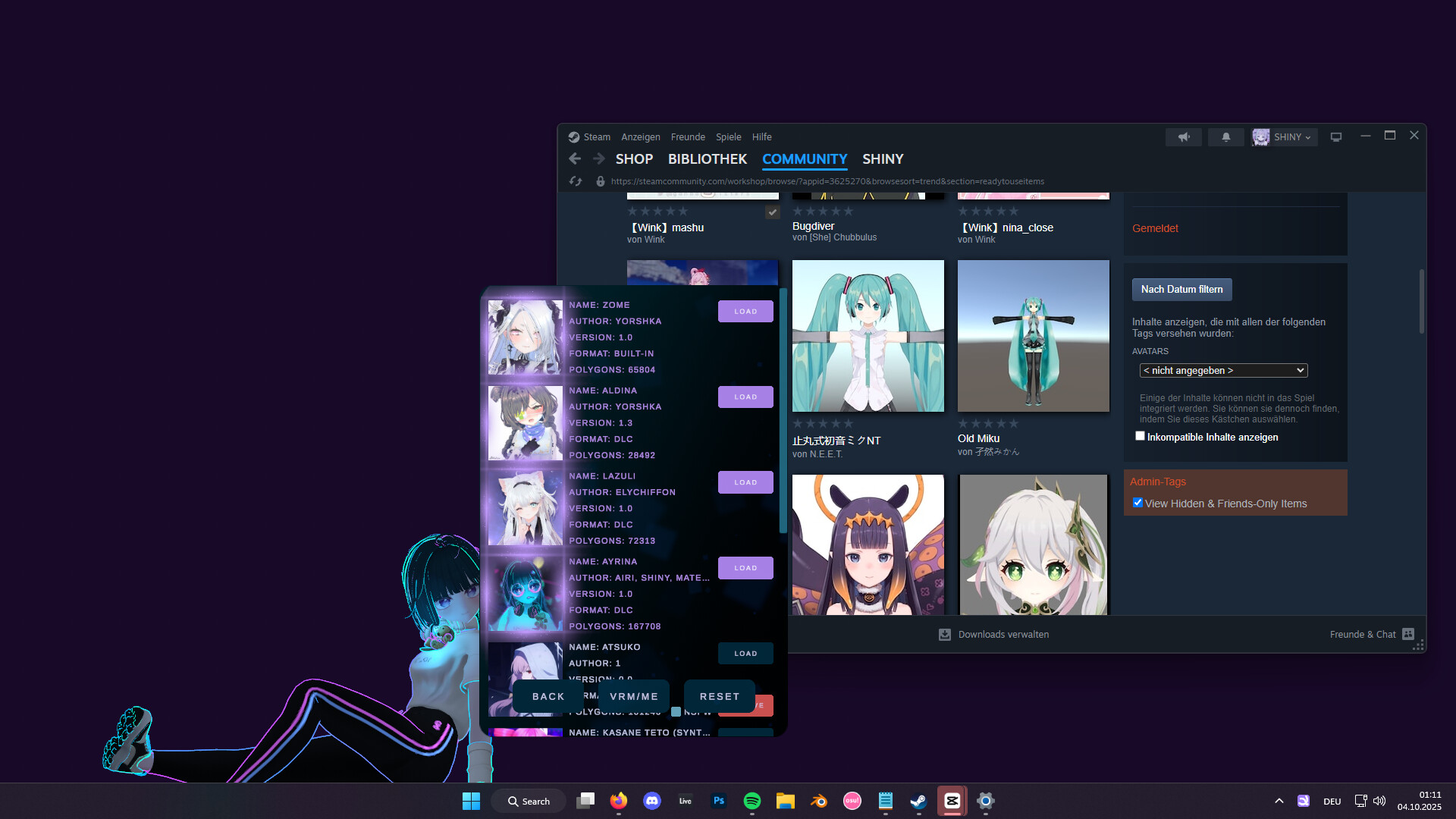#7. MateEngine (Steam) 由: Shinymoon