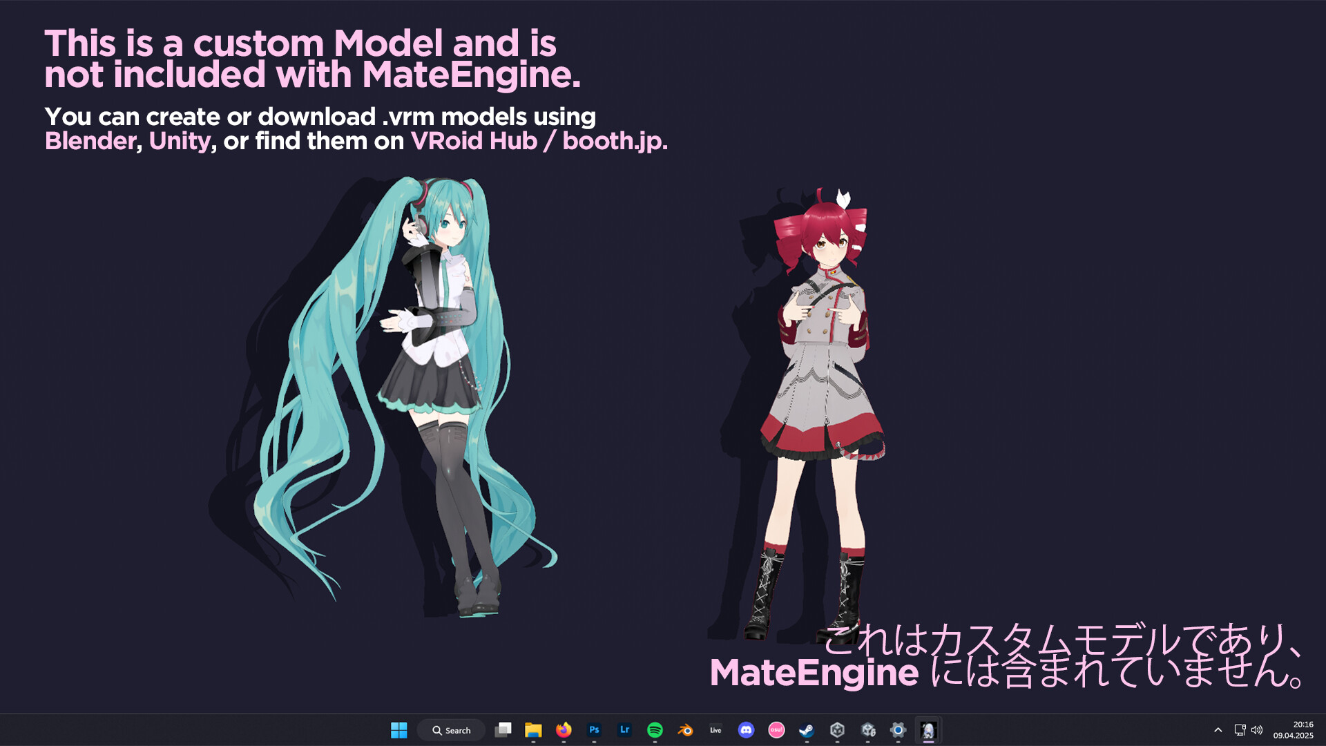 #3. MateEngine (Steam) De: Shinymoon